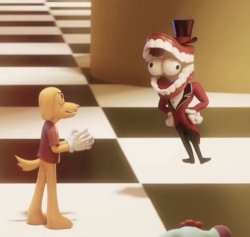 Scratch and Caine Meme Template