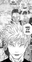 gojo nah id win Meme Template