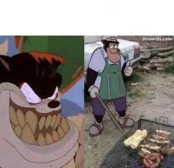 Pete in Goofy movies Meme Template