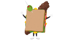 Turd sandwich Meme Template