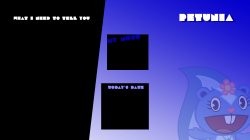 Petunia announcement template Meme Template