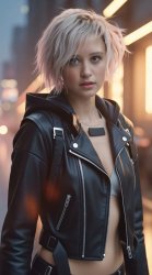 Cyberpunk sexy Meme Template