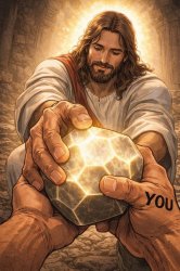 Jesus and the beacon Meme Template