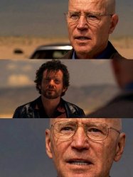 Joe Biden in Breaking Bad Meme Template