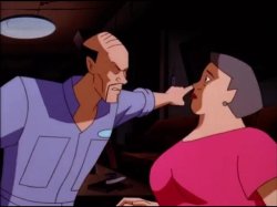 Batman Beyond: "Get Back in the Kitchen" Meme Template