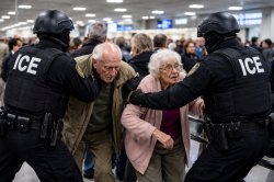 Sending ICE to the airports when they should be sent to Iran Meme Template