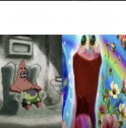 Patrick insane Meme Template