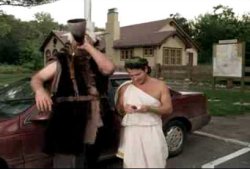 Sound the feasting horn Meme Template