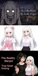 Ana's Adulthood - The Reality Warper (The Child AU) Meme Template