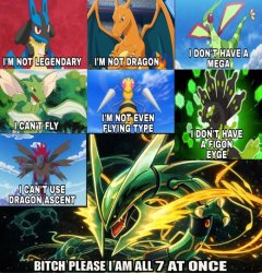 Mega Dragon Be Like Meme Template