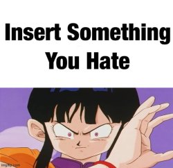 Chichi hates what ? Meme Template