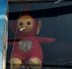 cursed teletubbies Meme Template