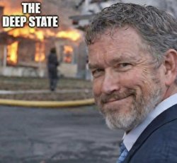 Deep State Burn Meme Template