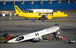 Sprit airlines vs air Canada express Meme Template