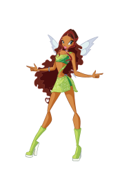 Aisha Magic Winx Final Pose Meme Template