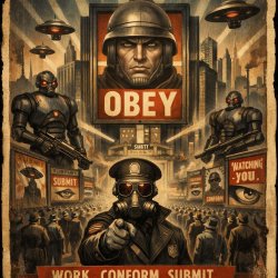 Futuristic Dystopia Meme Template