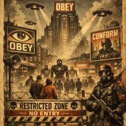 Futuristic Dystopia Meme Template