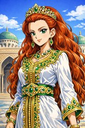 If Salma Bennani were in Dragon Ball Meme Template