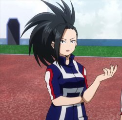 Momo (mha) Meme Template