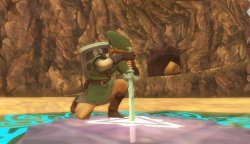 Link sword Meme Template
