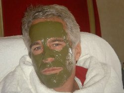 Jeffrey Epstein green mask ? Meme Template