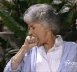 Grandma Biting Fist Meme Template