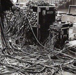 messy cables Meme Template