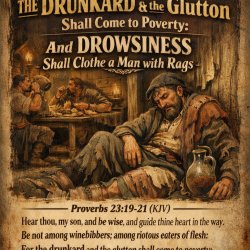 Even David wrote about how being a DRUNKARD...causes DROWSINESS! Meme Template