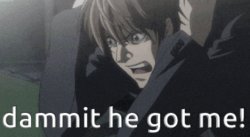 Light Yagami dammit Meme Template