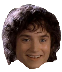 Happy Frodo Meme Template