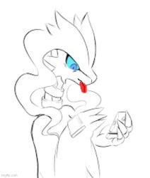 feelin a little silly reshiram Meme Template