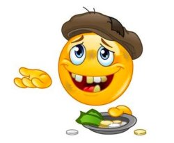 Begging emoji Meme Template