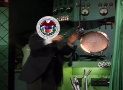 the group behind the curtain Meme Template