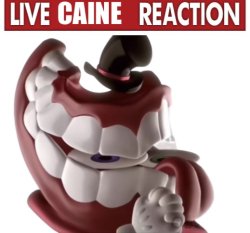 Live Freaky Caine’s Reaction Meme Template