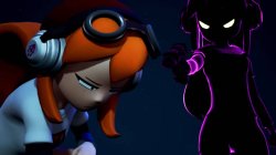 Meggy and Shadow Meggy gun meme Meme Template