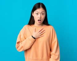 Asian Woman Shock Meme Template