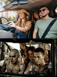 Road Trip Meme Template