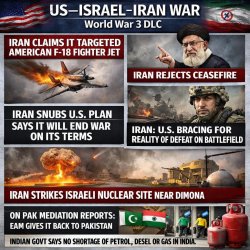 US–Israel–Iran War (World War 3 DLC) Meme Template