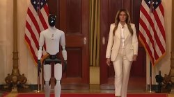 Melania Robot Meme Template