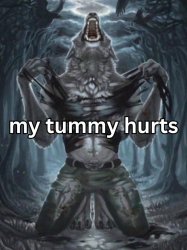 my tummy hurts Meme Template