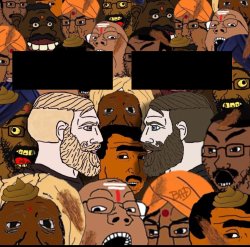 White replacement Meme Template