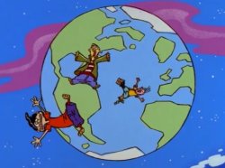 ed edd and eddy falling o The earth Meme Template