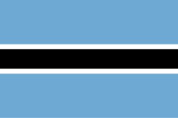 Botswana flag Meme Template