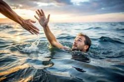 Man Reaching To Help Another Man Meme Template