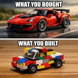 Lego Car meme Meme Template
