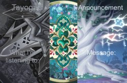 Tayogas (new) Announcement Temp! Meme Template