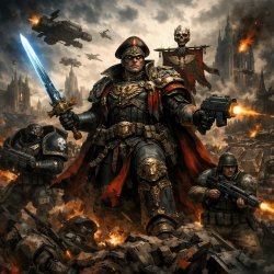 Warhammer 40,000 General Meme Template