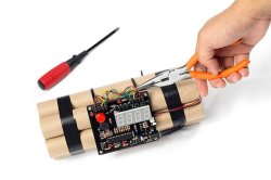 Bomb cutting Meme Template