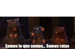 somos lo que somos somos ratas Meme Template
