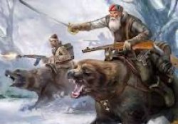 Bear Cavalry Meme Template